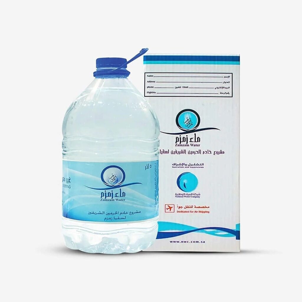 ZamZam Water 5 liter (in originele doos)